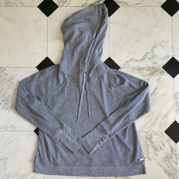 Calvin Klein Performance Gray Thermal Hoodie - Picture 1 of 9